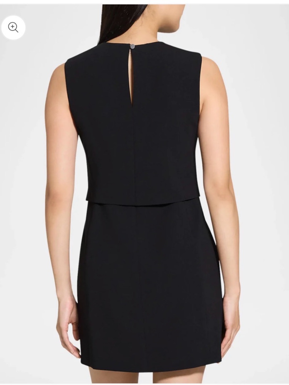 Theory Sculpted Sleeveless Mini Dress - NWT Size 16 - Picture 2 of 7
